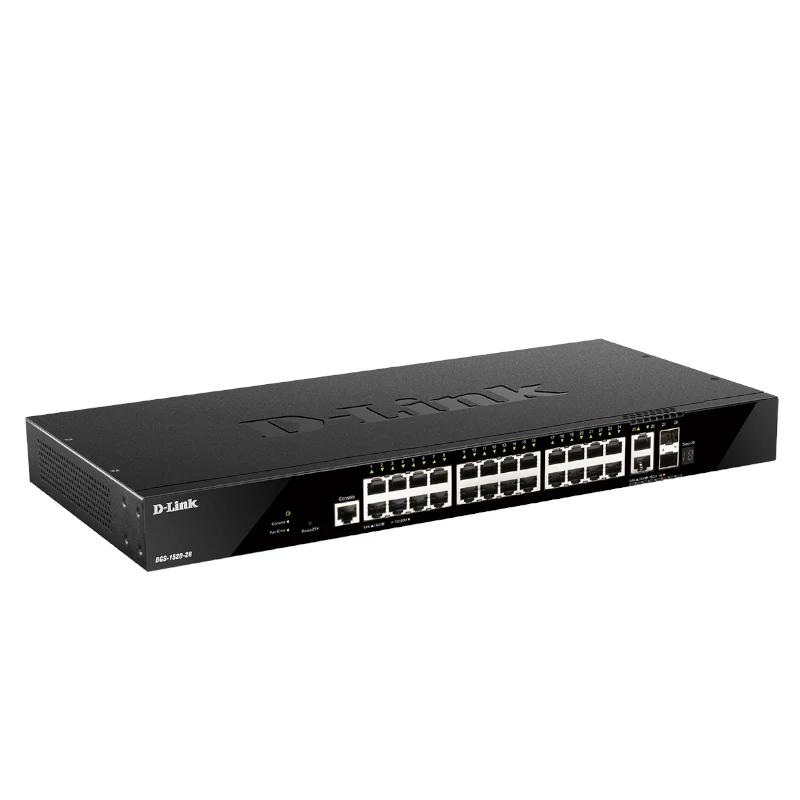 D-Link DGS-1520-28/E Switch 24xGbE 2x10GbE 2xSFP+ - Imagem de Detalhe 5