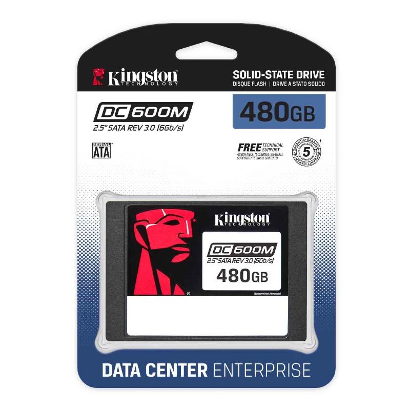 Kingston SSD Data Center DC600M 480GB 2.5" SATA - Imagem de Detalhe 2