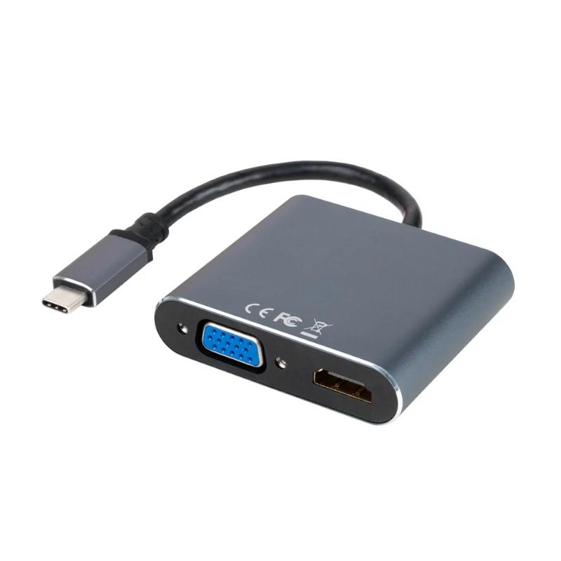 Nanocable Converosr USB-C a HDMI/VGA/USB3.0/PD - Imagem de Detalhe 5