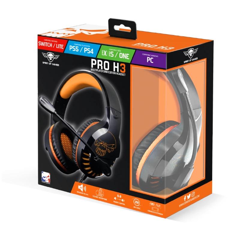 Spirit of Gamer Auricular Pro H3 Multiplataforma - Imagem de Detalhe 4