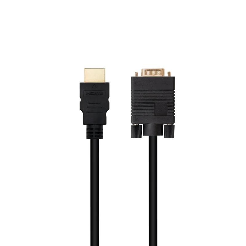 Nanocable Conversor HDMI a VGA M-M 1.8 m Preto - Imagem de Detalhe 4