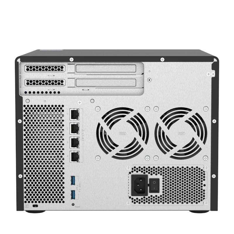 QNAP TS-H886-D1602-8G NAS 4+2-Bay 4x2.5GbE - Imagem de Detalhe 6