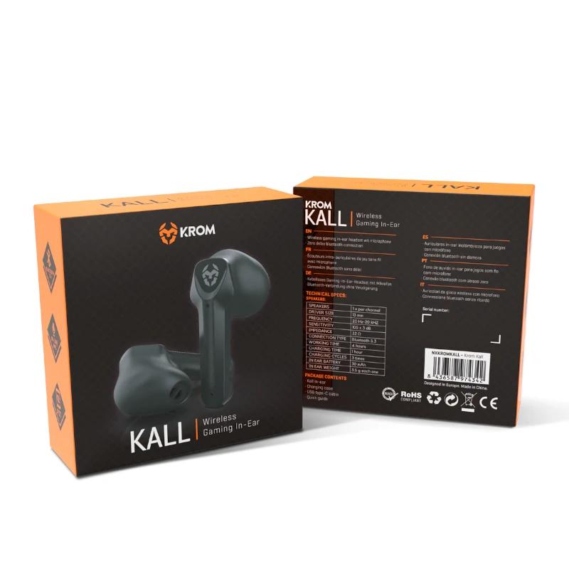 KROM KALL Auricular IN-EAR Gaming Sem Fios - Imagem de Detalhe 6