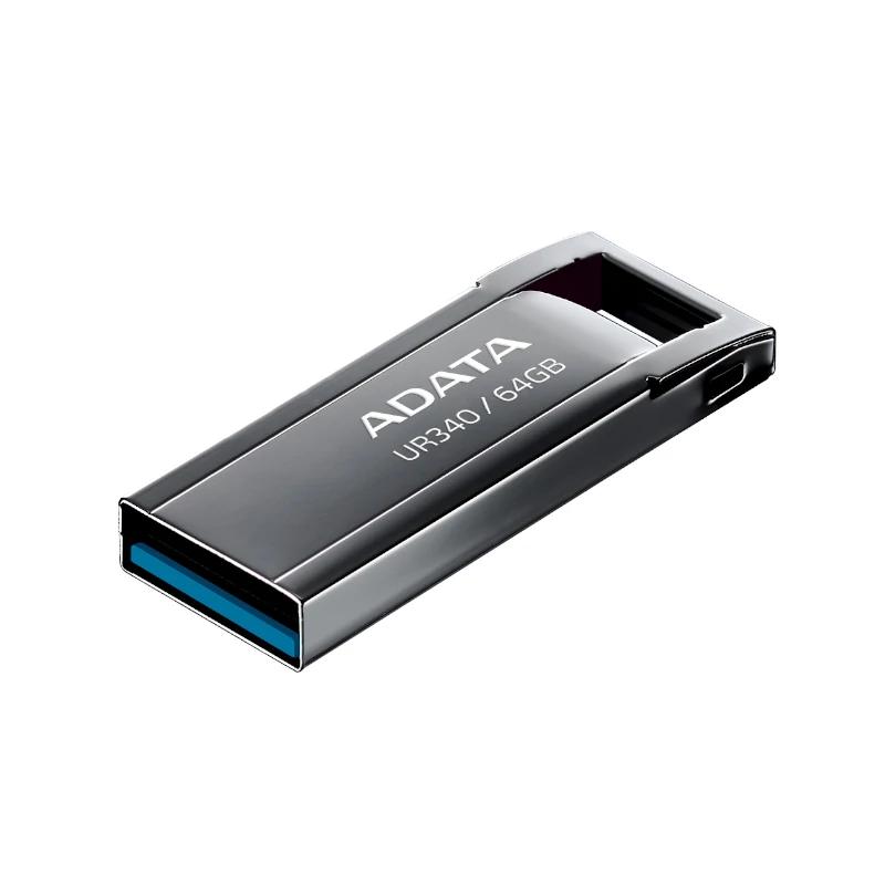 ADATA Pen Drive UR340 64GB USB 3.2 Metal Preto - Imagem de Detalhe 5