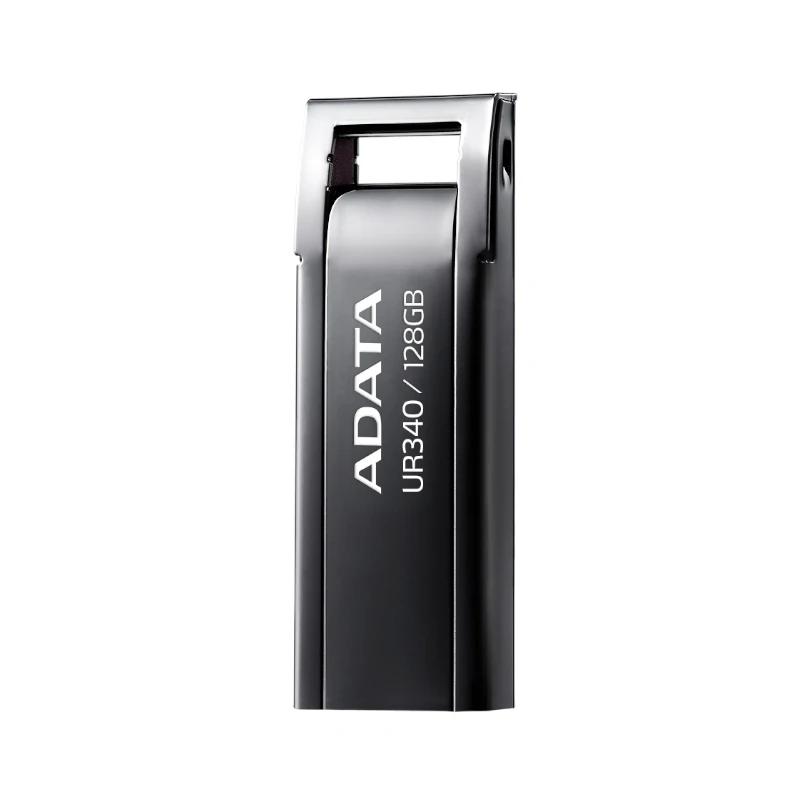 ADATA Pen Drive USB UR340 128GB USB 3.2 Metal Preto - Imagem de Detalhe 4