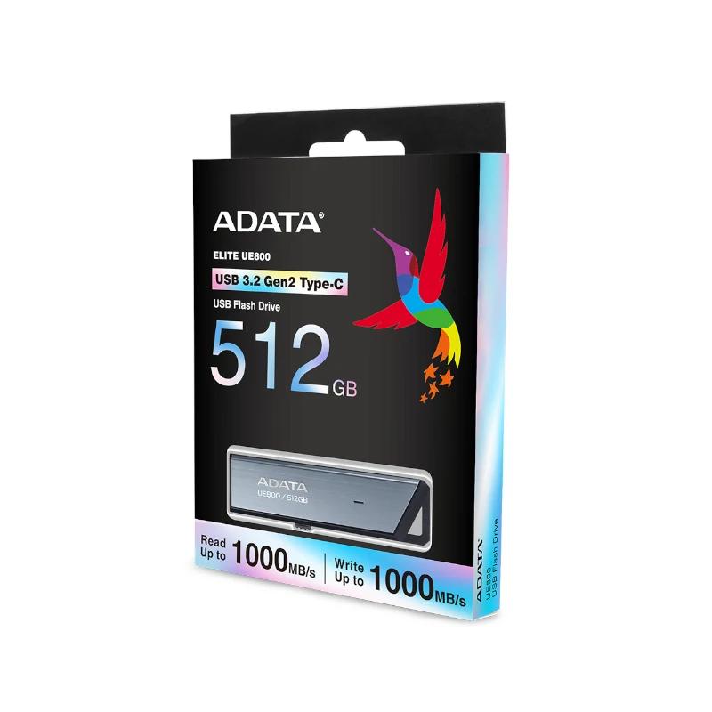 ADATA Pen USB ELITE UE800 512GB USB-C 3.2 Gen2 - Imagem de Detalhe 6