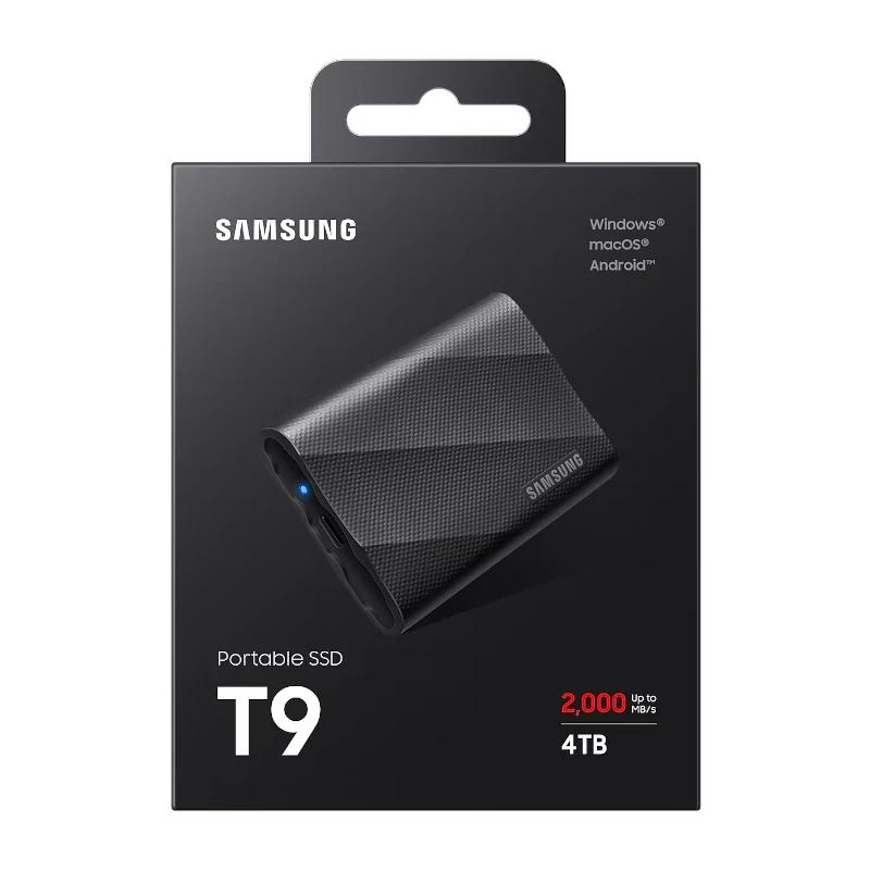 Samsung T9 SSD Externo 4TB USB 3.2 Gen 2x2 Preto - Imagem de Detalhe 6
