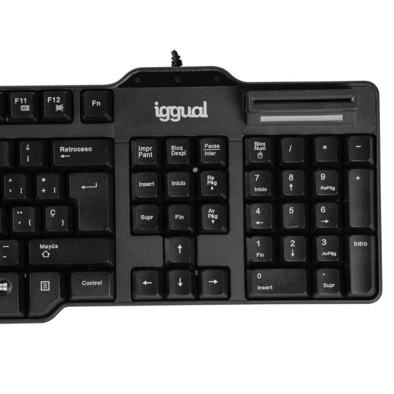 iggual Teclado com leitor de DNI CK-ID-DNI SMARTcard - Imagem de Detalhe 5