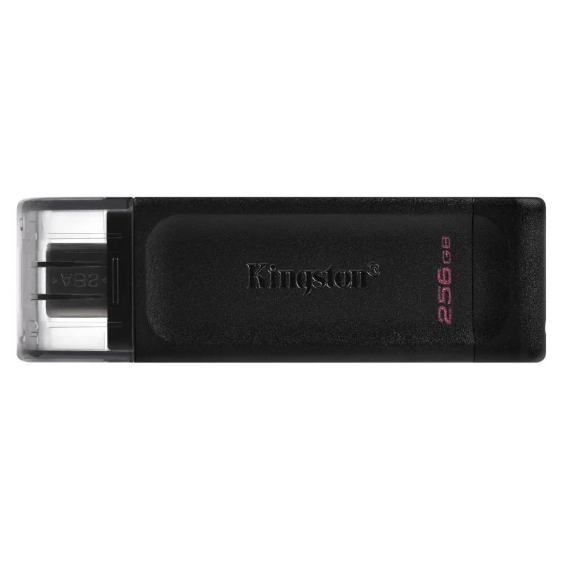 Kingston DataTraveler DT70 256GB USB C 3.2 Preto - Imagem de Detalhe 3