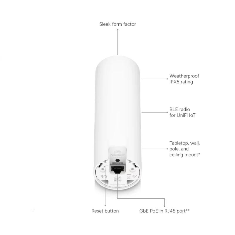 Ubiquiti U6-Mesh AP WiFi6 In/Out PoE 4x4 IPX5 1xGb - Imagem de Detalhe 5