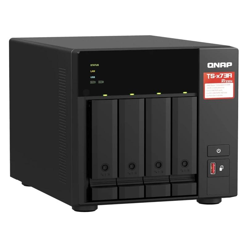 QNAP TS-473A-SW5T Bundle NAS 4XHDD-Bay + Comutador - Imagem de Detalhe 6