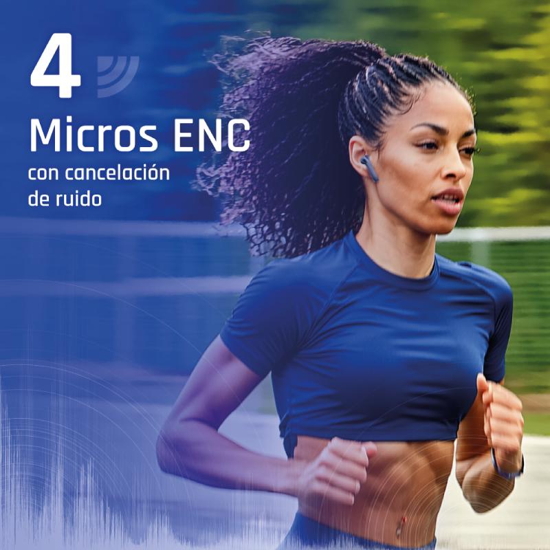 iggual Auriculares sem fios TWS Bluetooth negr - Imagem de Detalhe 10