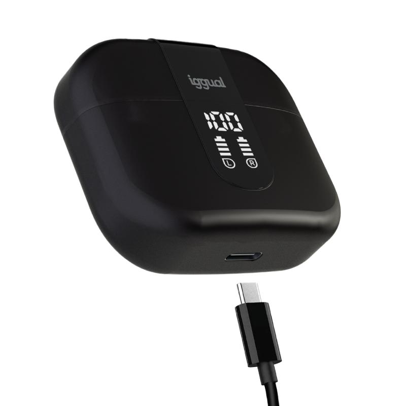 iggual Auriculares sem fios TWS Bluetooth negr - Imagem de Detalhe 13