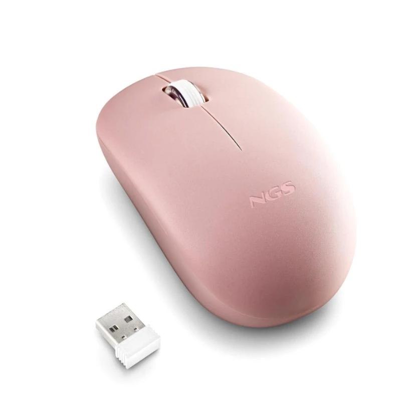 NGS Rato Fogpro Sem Fios Rosa - Imagem de Detalhe 5