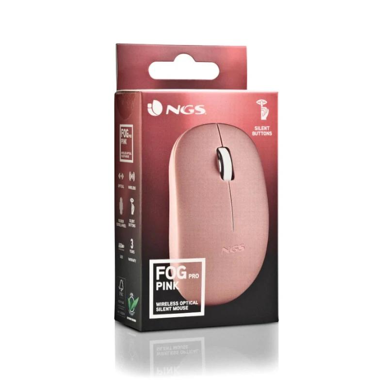 NGS Rato Fogpro Sem Fios Rosa - Imagem de Detalhe 6