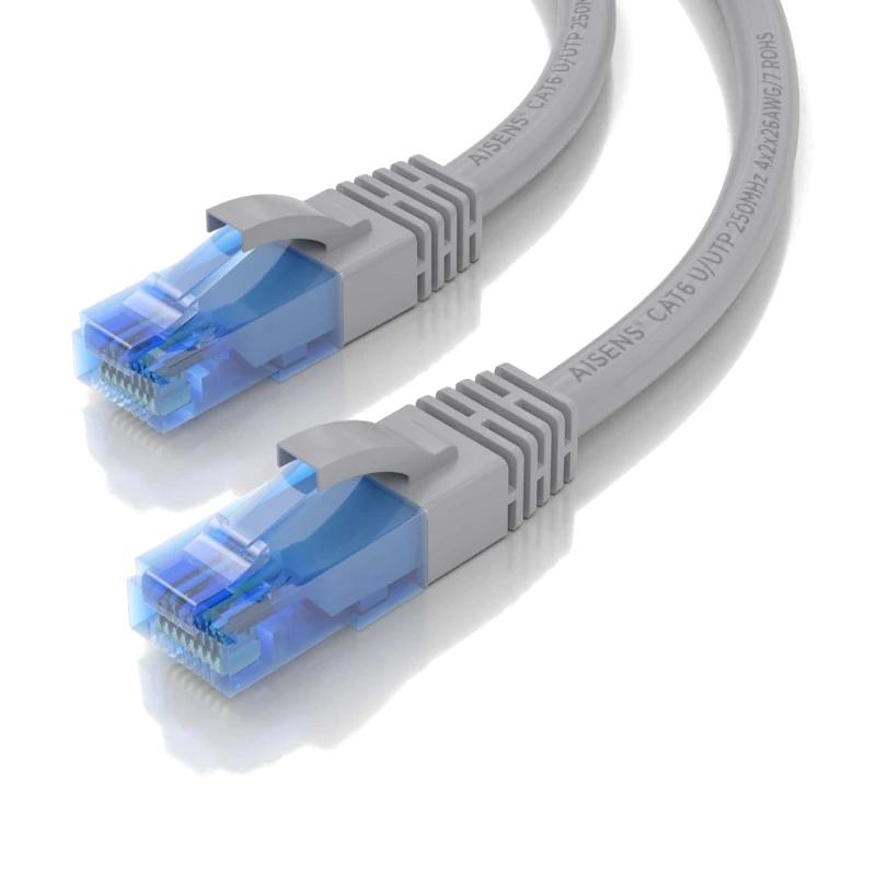 Aisens Cabo RJ45 Cat.6 UTP AWG26 CCA Cinza 10M - Imagem de Detalhe 4