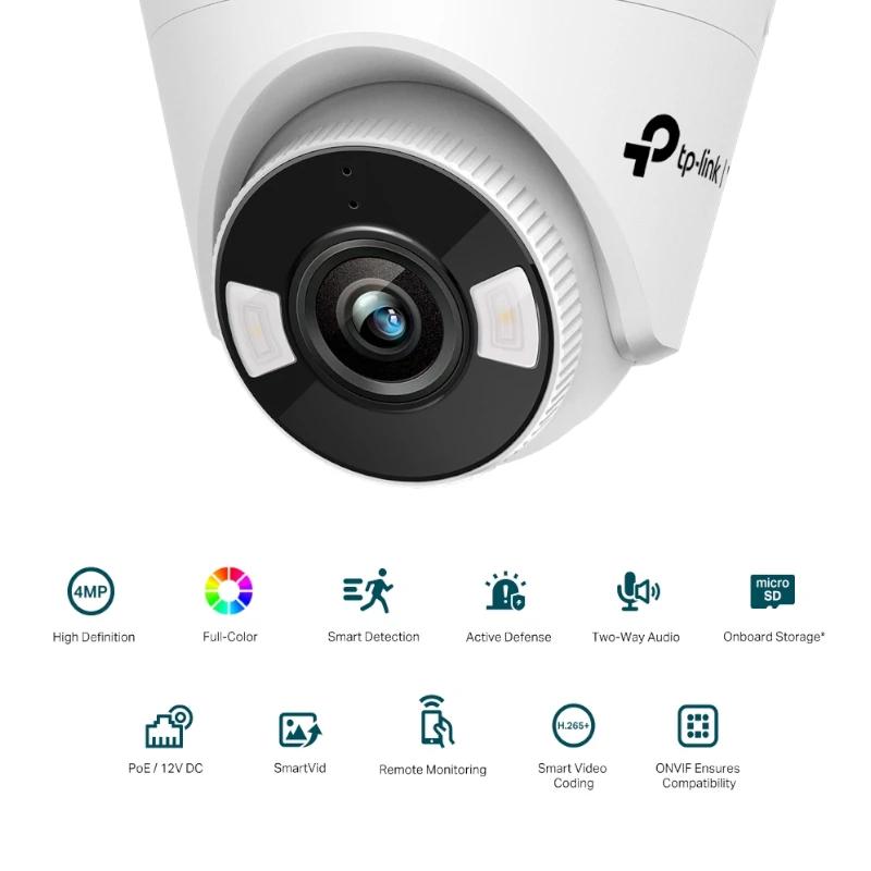 VIGI Câmara IP Turret C440 4MP Plástico Full-Color - Imagem de Detalhe 3