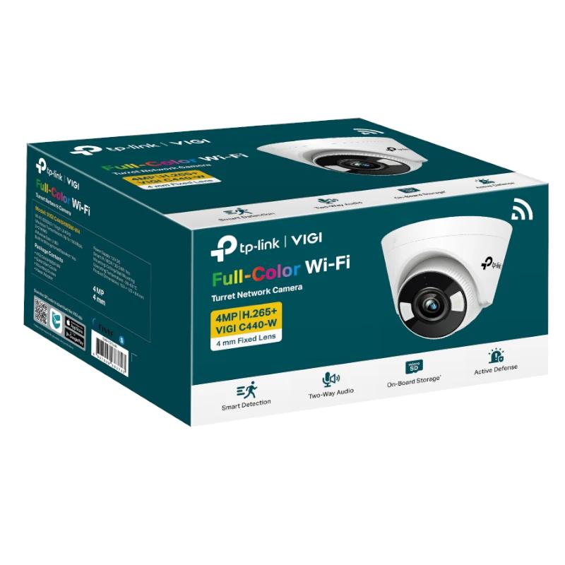 VIGI Câmara IP Turret C440-W 4MP Plástico FColor W - Imagem de Detalhe 4