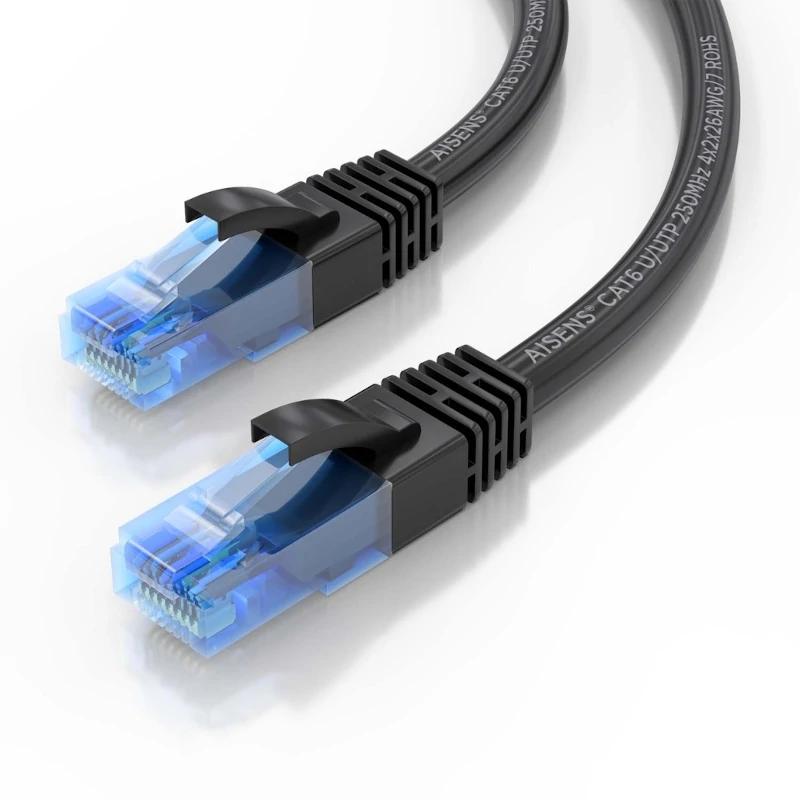 Aisens Cabo RJ45 CAT.6 UTP AWG26 CCA Preto 10M - Imagem de Detalhe 3