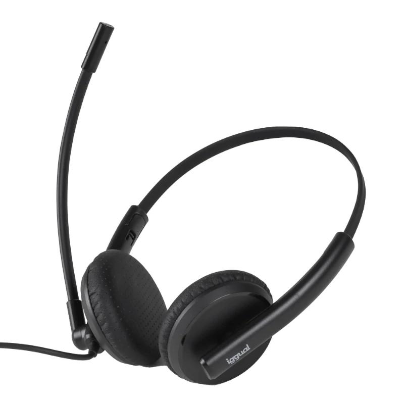 iggual Auriculares USB cancelamento de ruído ENC 3030 - Imagem de Detalhe 7