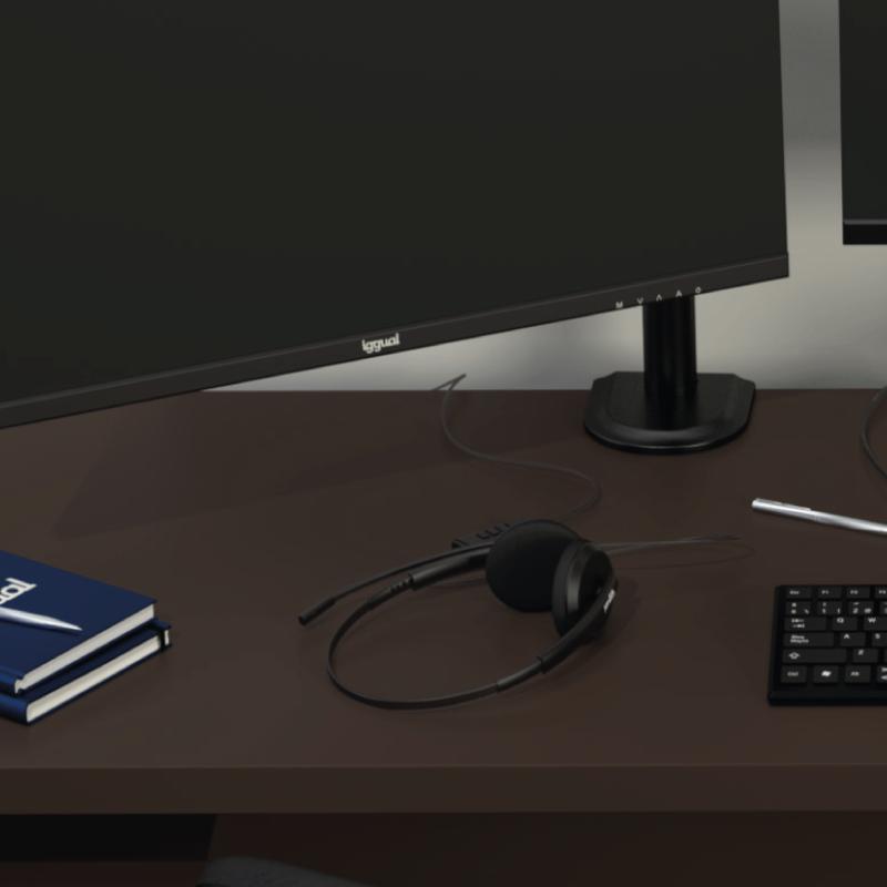 iggual Auriculares USB cancelamento de ruído ENC 3030 - Imagem de Detalhe 12