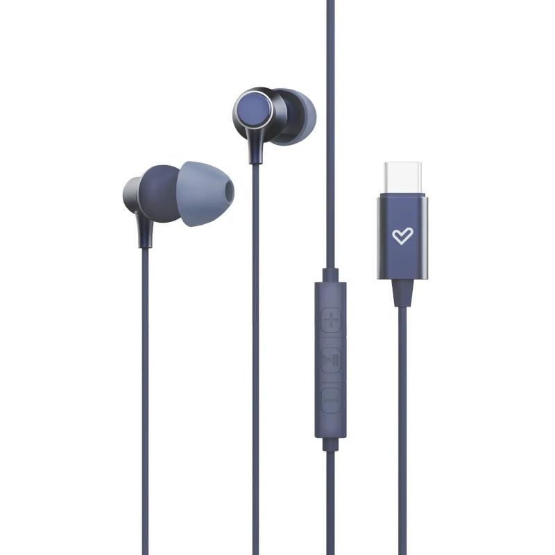 Energy Sistem Auriculares Metallized Tipo C Azul Marinho - Imagem de Detalhe 5
