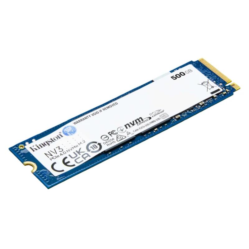 Kingston NV3 SSD 500GB PCIe NVMe Gen 4.0 - Imagem de Detalhe 1
