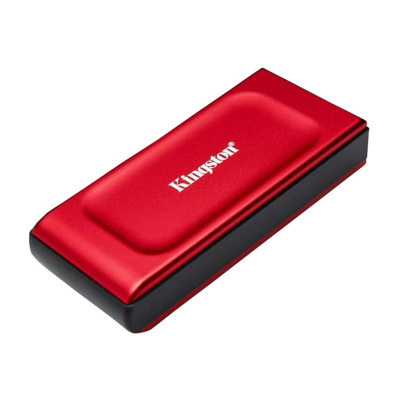 Kingston XS1000 eSSD 2Tb USB 3.2 tipo-C Vermelho - Imagem de Detalhe 1