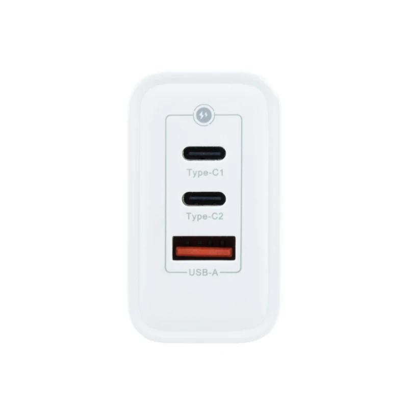 Coolbox Carregador de Parede GAN 65W USB-C/USB-C/USB-A - Imagem de Detalhe 1