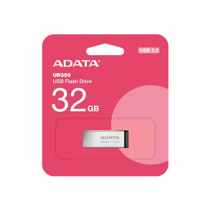 ADATA Pen Drive UR350 32GB USB 3.2 Metálico - Imagem de Detalhe 1