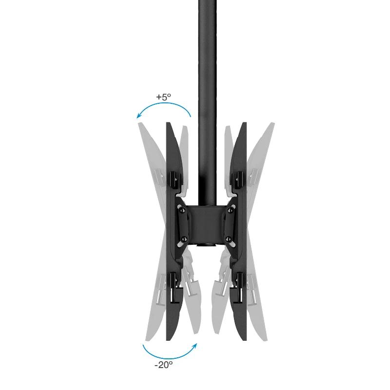 Tooq LPCE2286TSLI-XL-B Suporte de teto 2 TV 43"-86" - Imagem de Detalhe 3