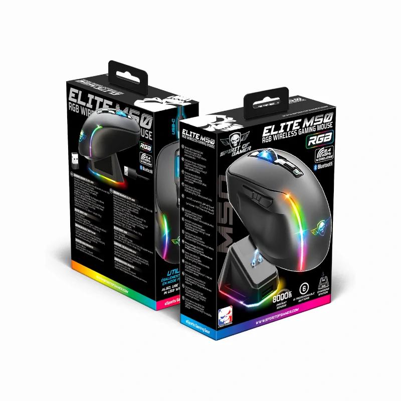 Spirit of Gamer Rato Sem Fios Elite M50 Preto - Imagem de Detalhe 3