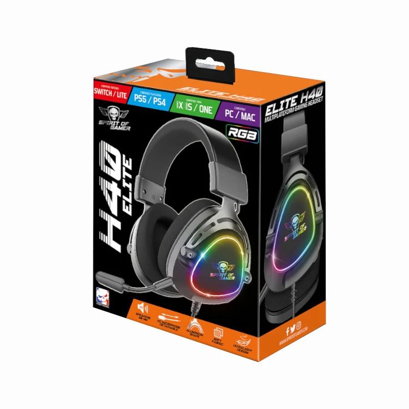 Spirit of Gamer Auriculares Elite H-40 Preto - Imagem de Detalhe 1