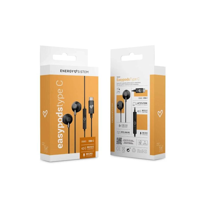 Energy Sistem Auriculares EasyPods Tipo C Espaço - Imagem de Detalhe 3