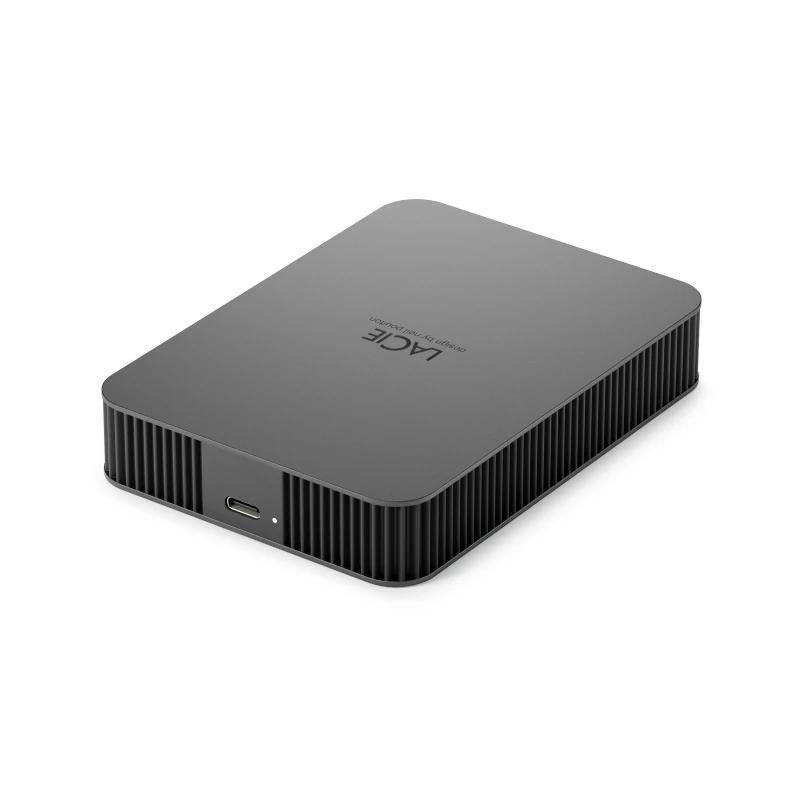 Lacie Mobile Drive Secure 4Tb 2.5" USB-C Cinza - Imagem de Detalhe 2