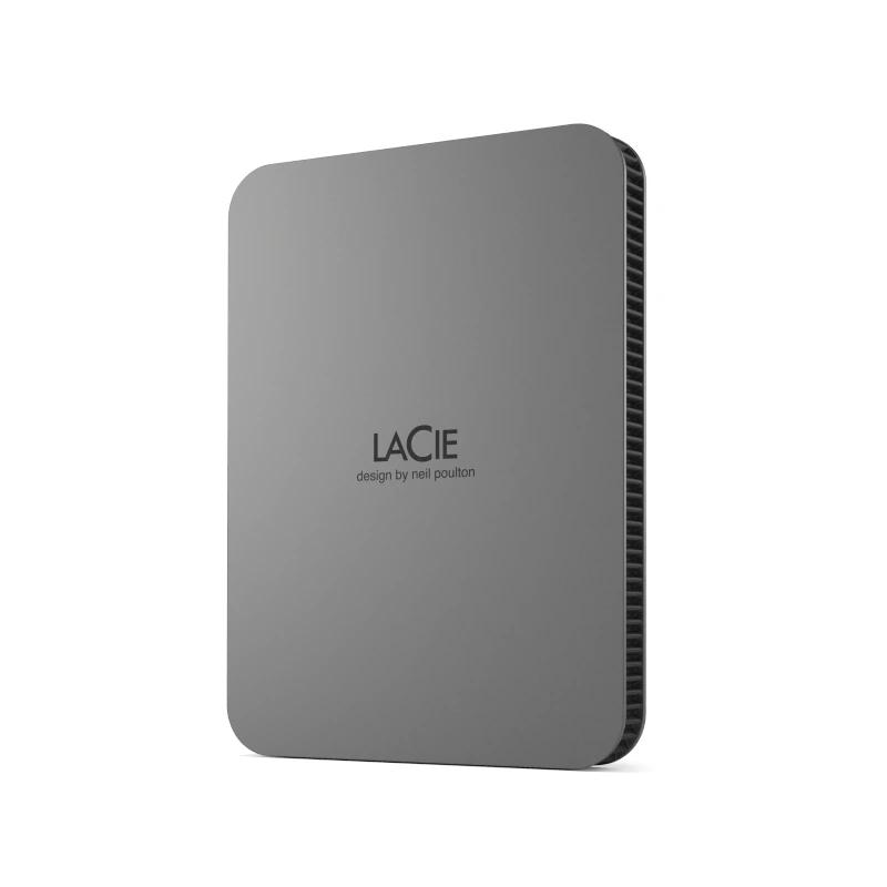 Lacie Mobile Drive Secure 2Tb 2.5" USB-C Cinza - Imagem de Detalhe 1