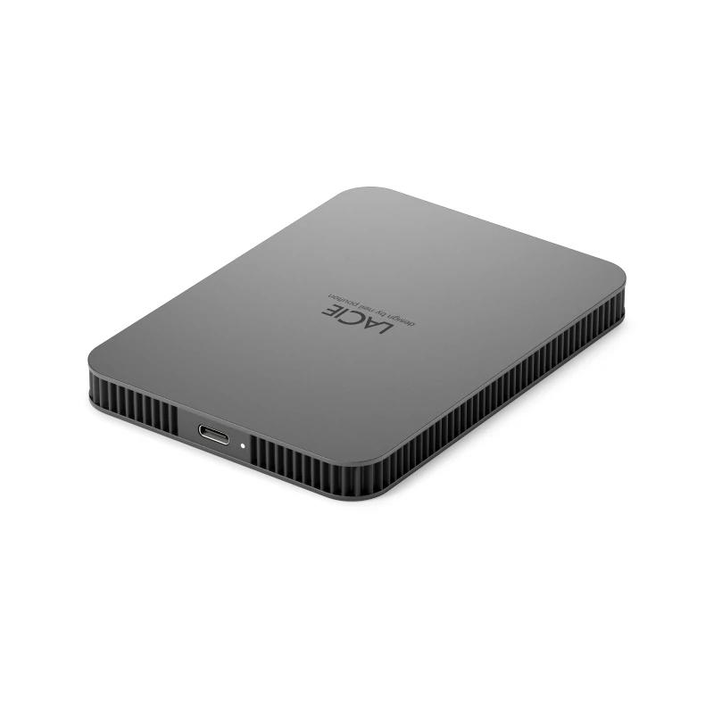 Lacie Mobile Drive Secure 2Tb 2.5" USB-C Cinza - Imagem de Detalhe 2