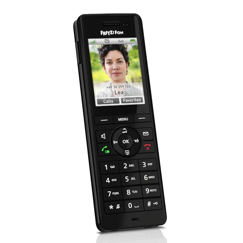 FRITZ! Fon X6 Telefone sem fios DECT Preto - Imagem de Detalhe 2