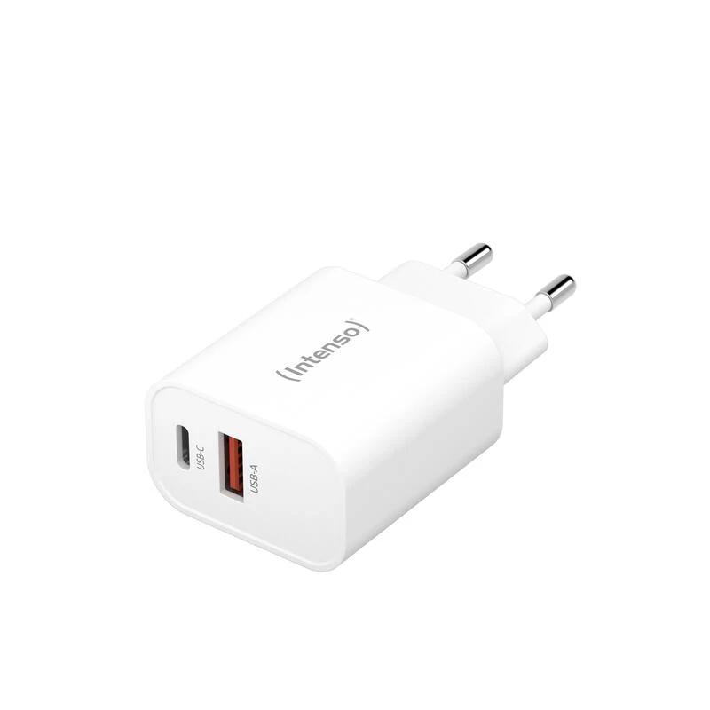 Intenso | Carregador de parede W30AC | 1xUSB-A 1xUSB-C - Imagem de Detalhe 1