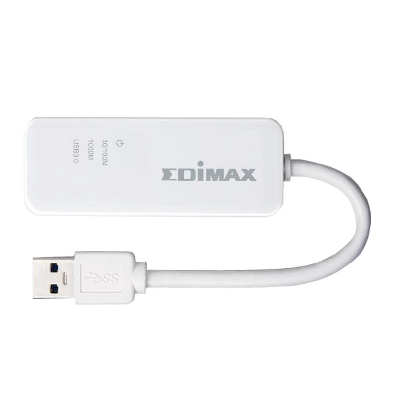 Edimax EU-4306 V2 Adaptador USB 3.0 Ethernet Gb - Imagem de Detalhe 1