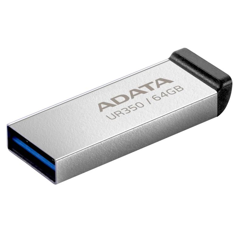 ADATA Pen Drive UR350 64GB USB 3.2 Metálico - Imagem de Detalhe 1