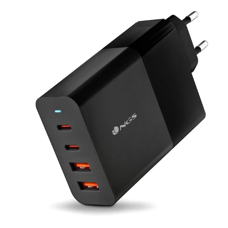 NGS Carregador de Parede 100W Ultrar GAN 2USBC/2USBA - Imagem de Detalhe 1
