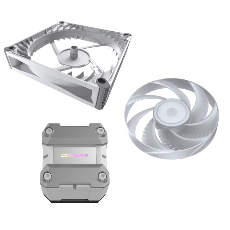 Cougar Poseidon Ultra 240 Argb Branco - Imagem de Detalhe 3