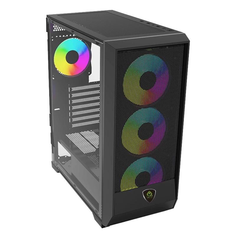 Keep Out Caixa Atx XC-501 Mesh Preta Usb3.0+tipo c - Imagem de Detalhe 1