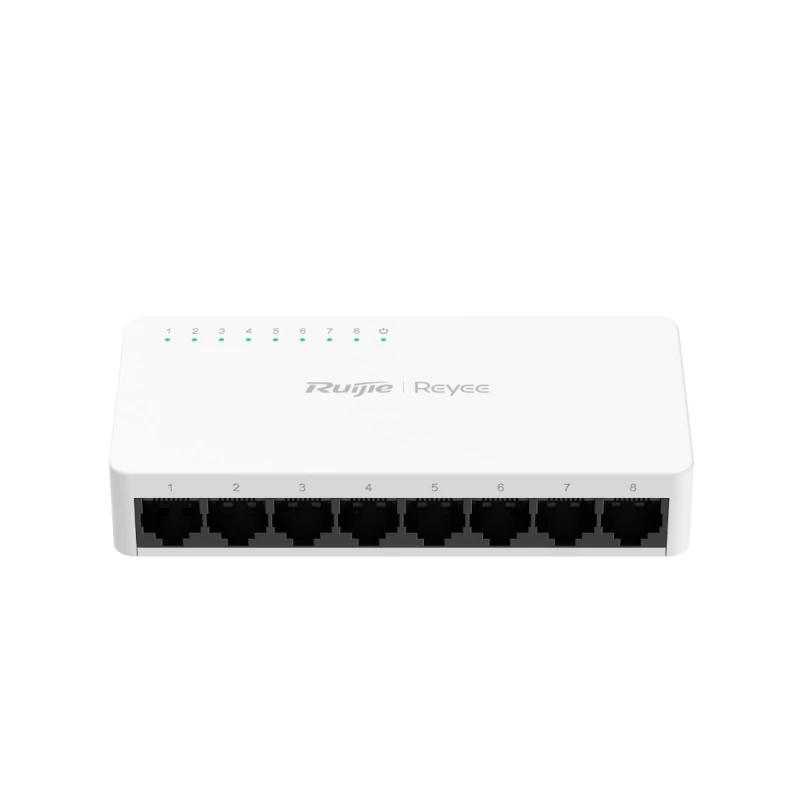 Reyee Switch Não Gerido 8x10/100 RJ45 Caixa Plástica - Imagem de Detalhe 1