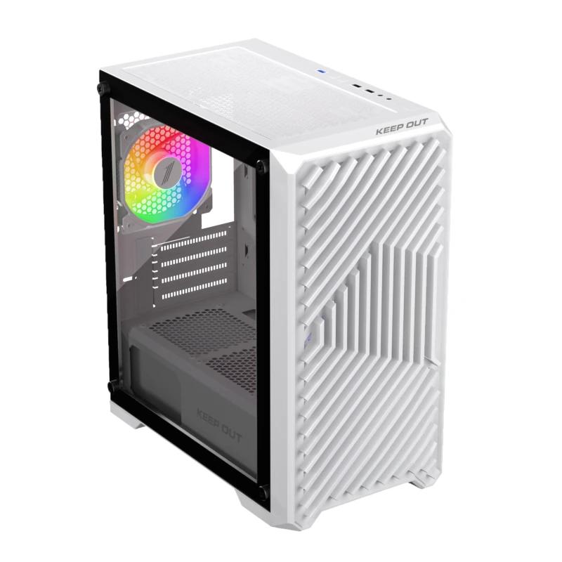 Keep Out Caixa M-Atx XC-220W 4FANS Usb3.0 Branca - Imagem de Detalhe 1