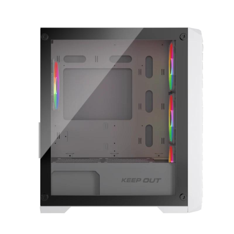 Keep Out Caixa M-Atx XC-220W 4FANS Usb3.0 Branca - Imagem de Detalhe 2