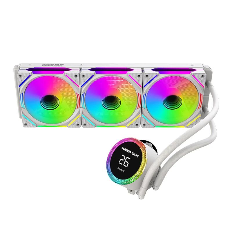 Mantenha fora Refrig. Líquida XWC-360 PRO Display Branco - Imagem de Detalhe 1