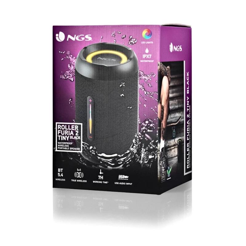 NGS ALTAVOZ PORTÁTIL BT LUZES RGB IPX7 - Imagem de Detalhe 3