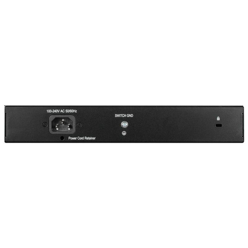 D-Link DGS-1010MP/E Switch 8xG PoE 1xG Up 1xG SFP - Imagem de Detalhe 1